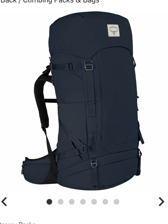 OSPREY Handbags - Osprey Women’s Archeon 65 Liter Backpacking Bag Daypack Navy Camping Small